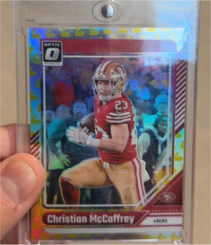 2024 Panini Donruss Optic #171 Christian McCaffrey — front