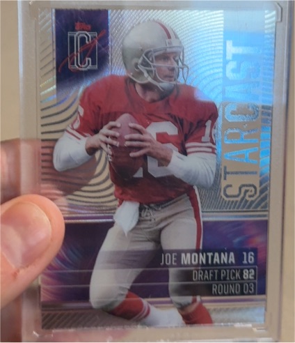 2024 Topps Signature Class #SC-10 Joe Montana — front