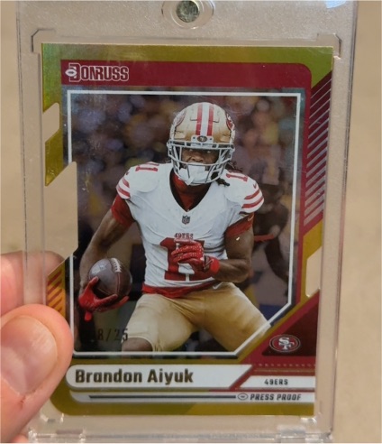 2024 Panini Donruss #13 Brandon Aiyuk — front