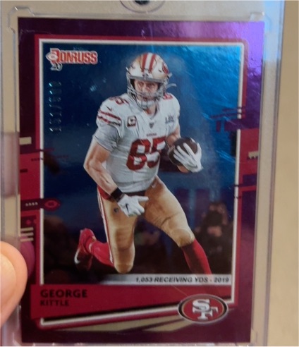 2020 Panini Donruss #11 George Kittle — front