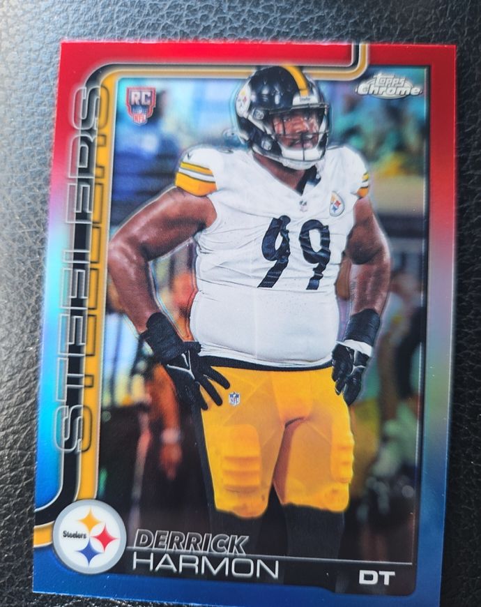 2025 Topps Chrome #361 Derrick Harmon — front