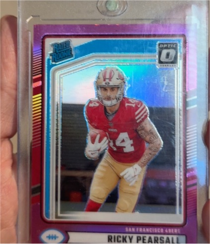 2024 Panini Donruss Optic Preview #318 Ricky Pearsall — front