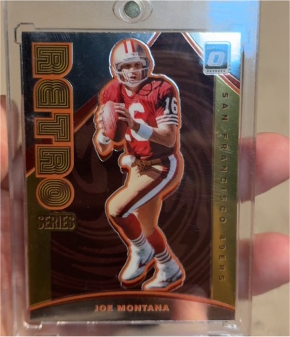 2020 Donruss Optic Retro Series #RS-JM Joe Montana — front