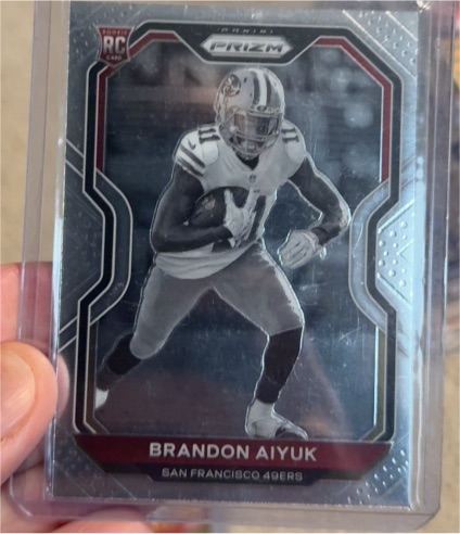 2020 Panini Prizm #301 Brandon Aiyuk — front