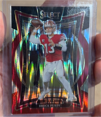 2024 Panini Select #37 Brock Purdy — front