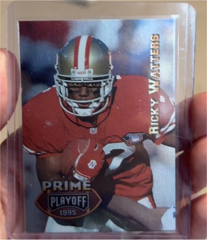 1995 Playoff Prime #131 Ricky Watters — front