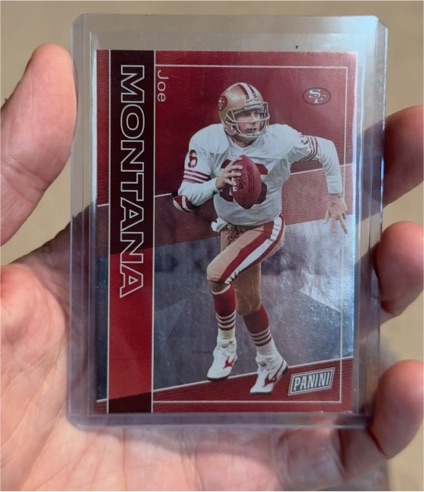 2025 Panini The National #26 Joe Montana — front