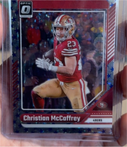 2024 Panini Donruss Optic #171 Christian McCaffrey Stars — front