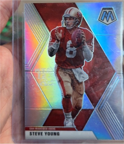 2025 Panini Mosaic #10 Steve Young — front