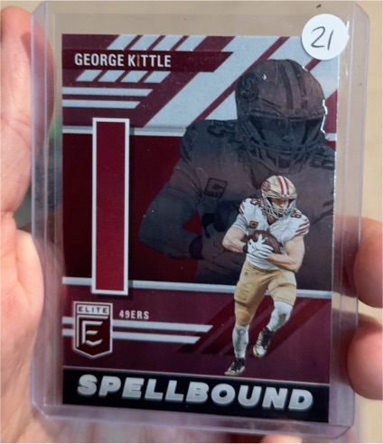 2023 Panini Donruss Elite Spellbound #SB-GK1 George Kittle — front