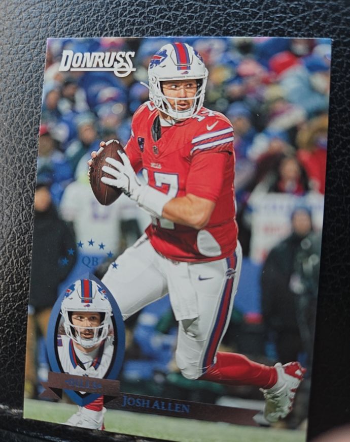 2025 Donruss #16 Josh Allen Retro 1995 — front