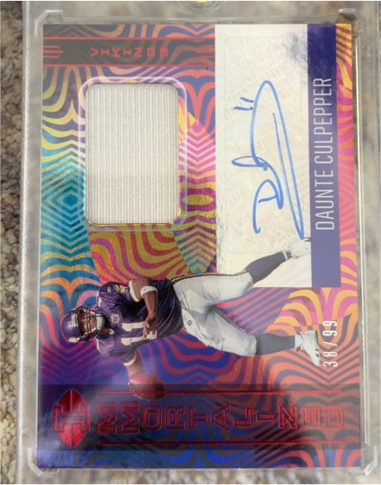 2021 Panini Illusions Immortalized #IJ-DC Daunte Culpepper — front