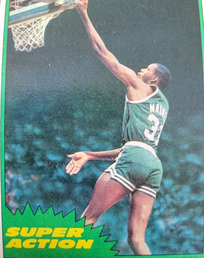 1981-82 Topps #107 Cedric Maxwell Super Action Boston Celtics — front