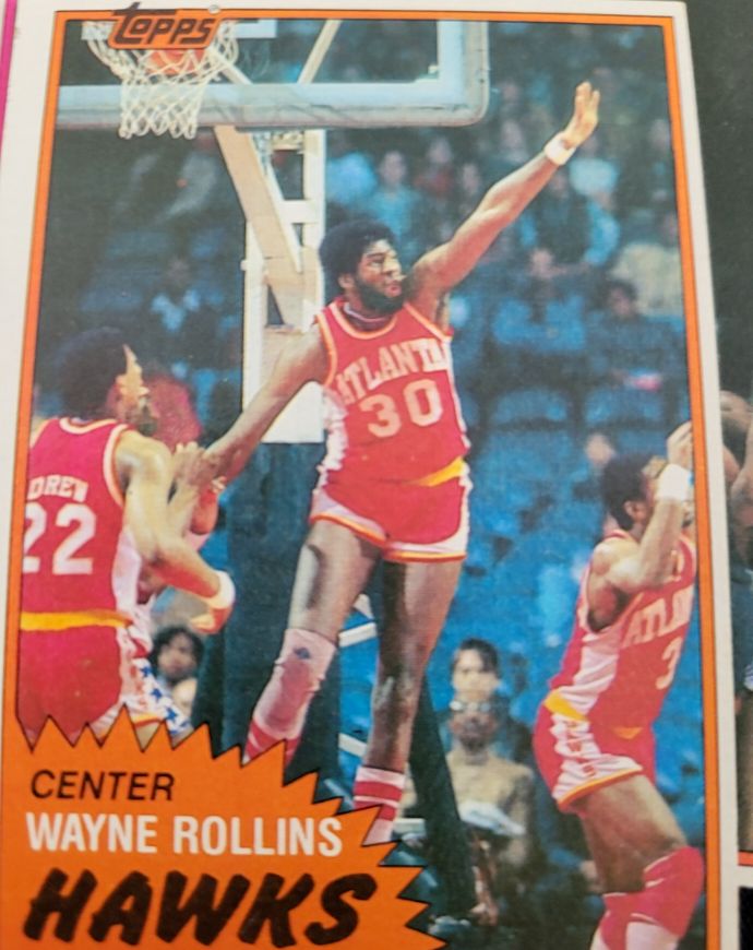 1981-82 Topps #71 Wayne Rollins — front