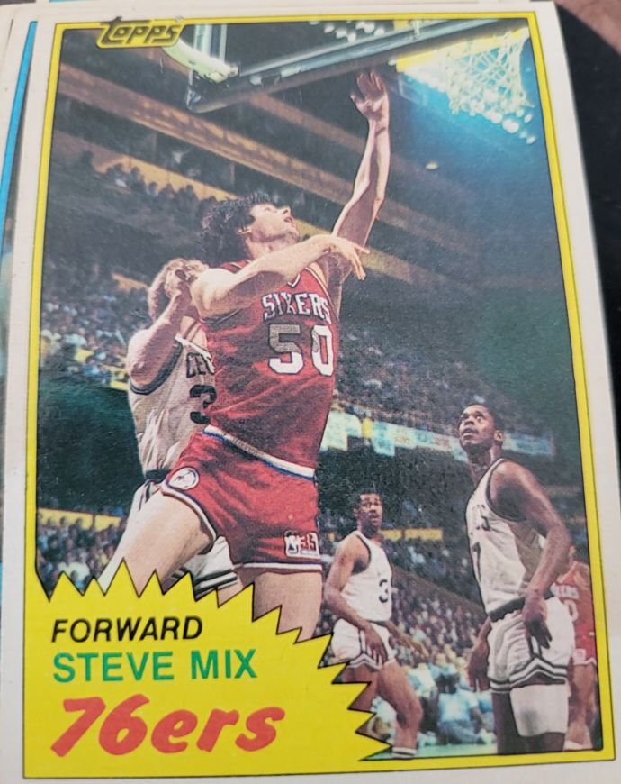 1981-82 Topps #E92 Steve Mix — front