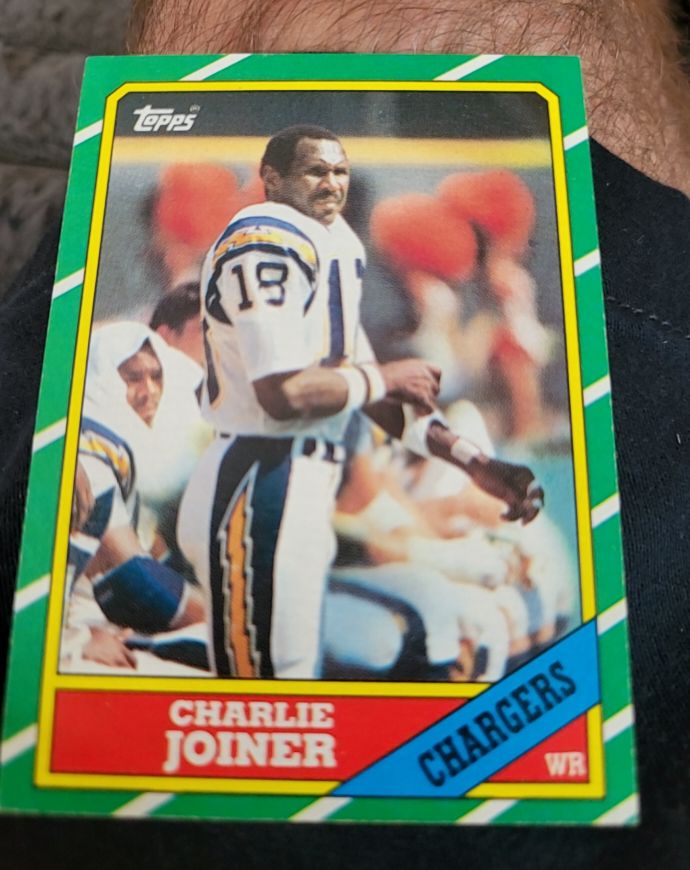 1986 Topps #236 Charlie Joiner — front