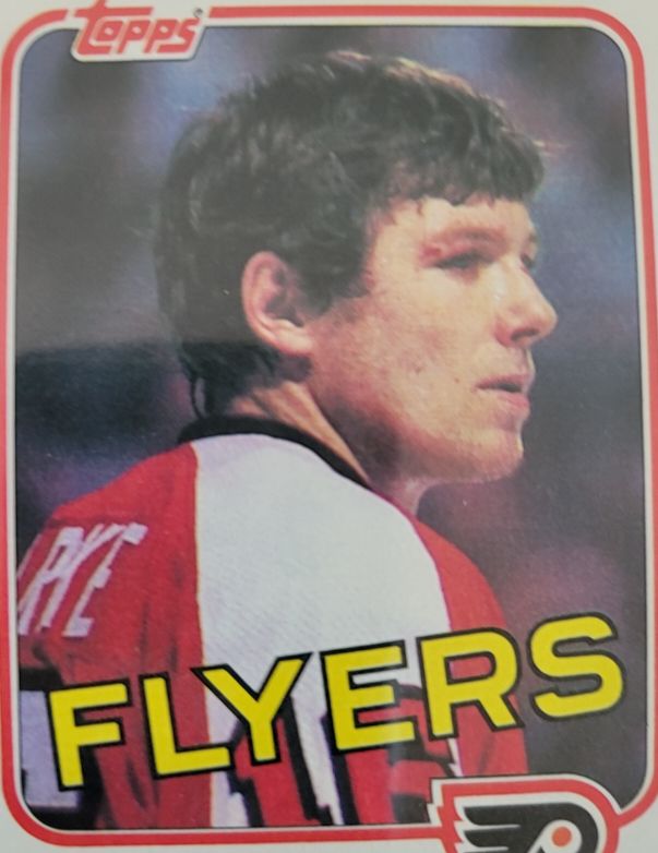 1980-81 Topps #55 Bobby Clarke — front