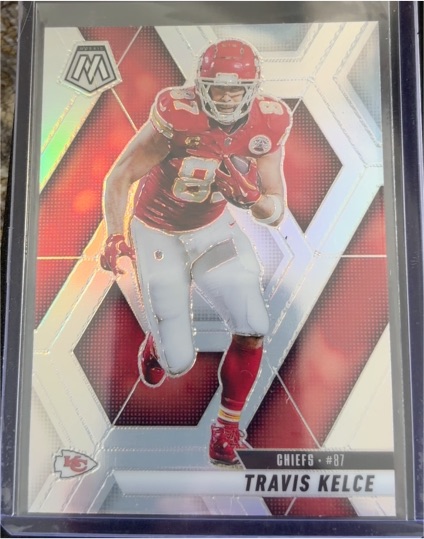 2025 Panini Mosaic #106 Travis Kelce — front