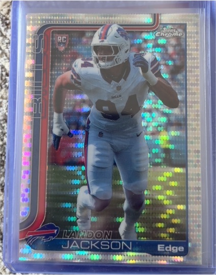 2025 Topps Chrome #358 Landon Jackson — front