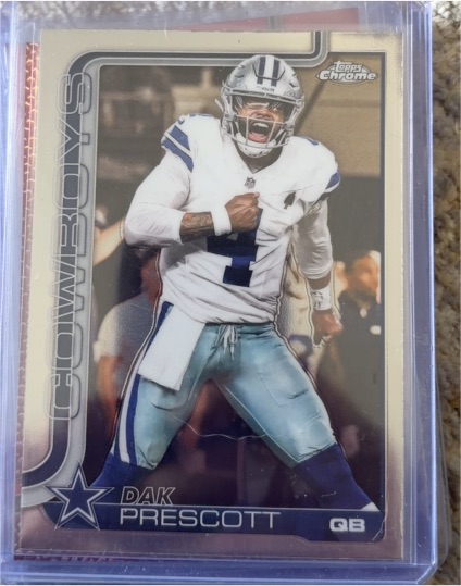 2025 Topps Chrome #79 Dak Prescott — front