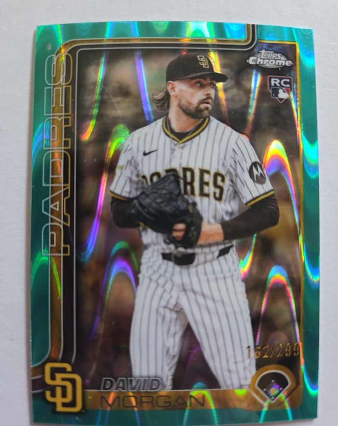 2025 Topps Chrome Update #USC33 David Morgan — front