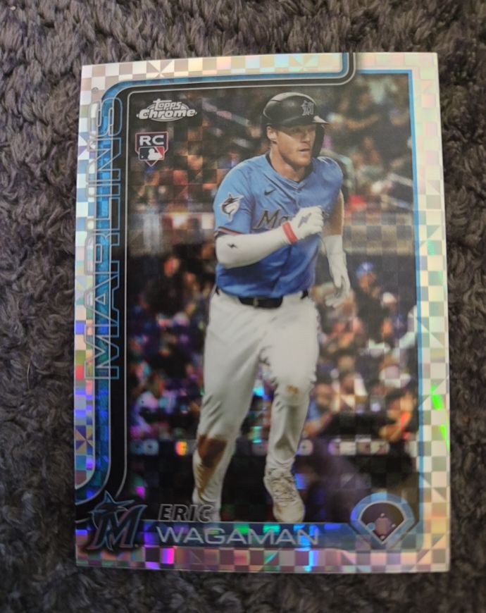 2025 Topps Chrome Update #USC56 Eric Wagaman — front