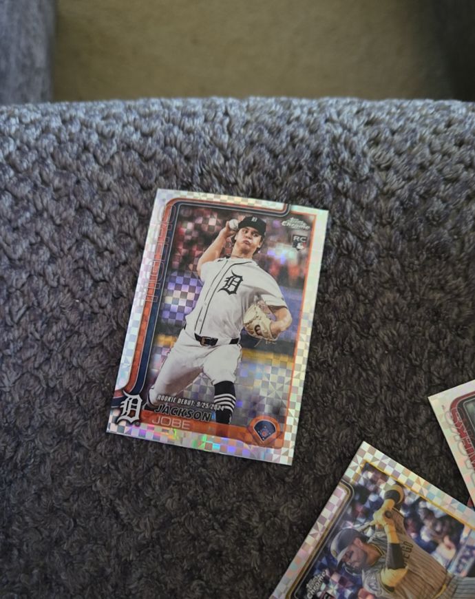 2025 Topps Chrome #249 Jackson Jobe — front