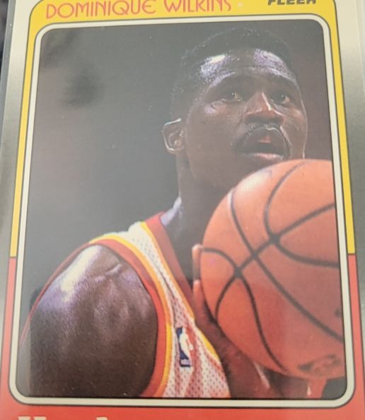 1988-89 Fleer #5 Dominique Wilkins — front