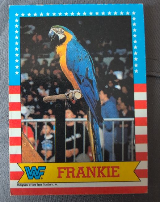 1987 Topps WWF #4 Frankie — front