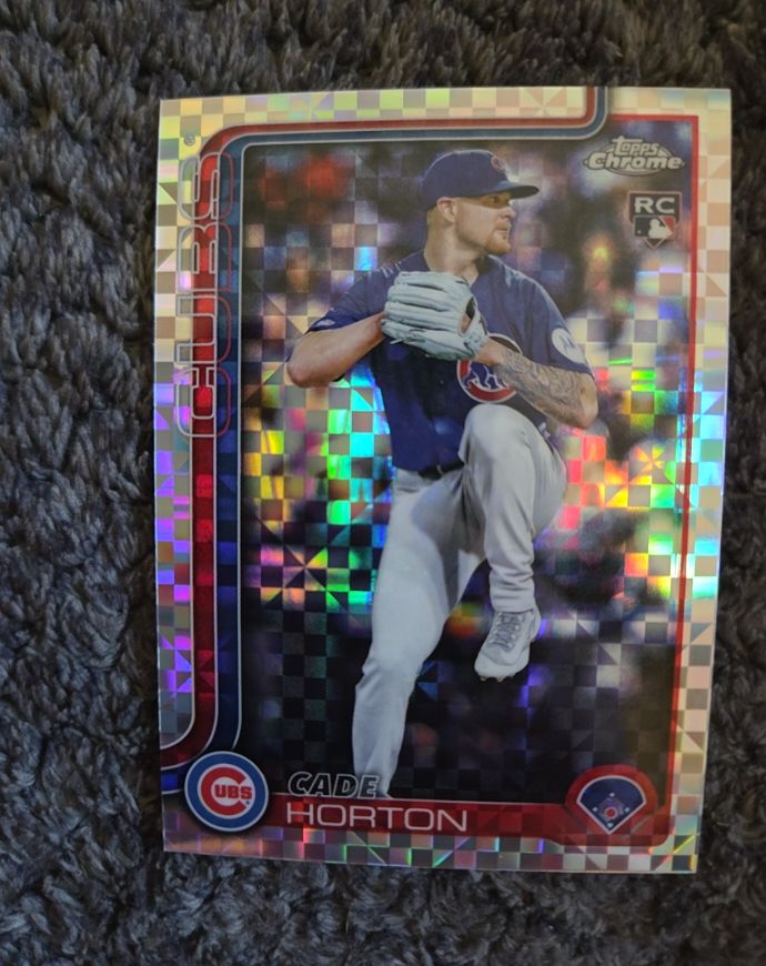 2025 Topps Chrome Update #USC63 Cade Horton — front