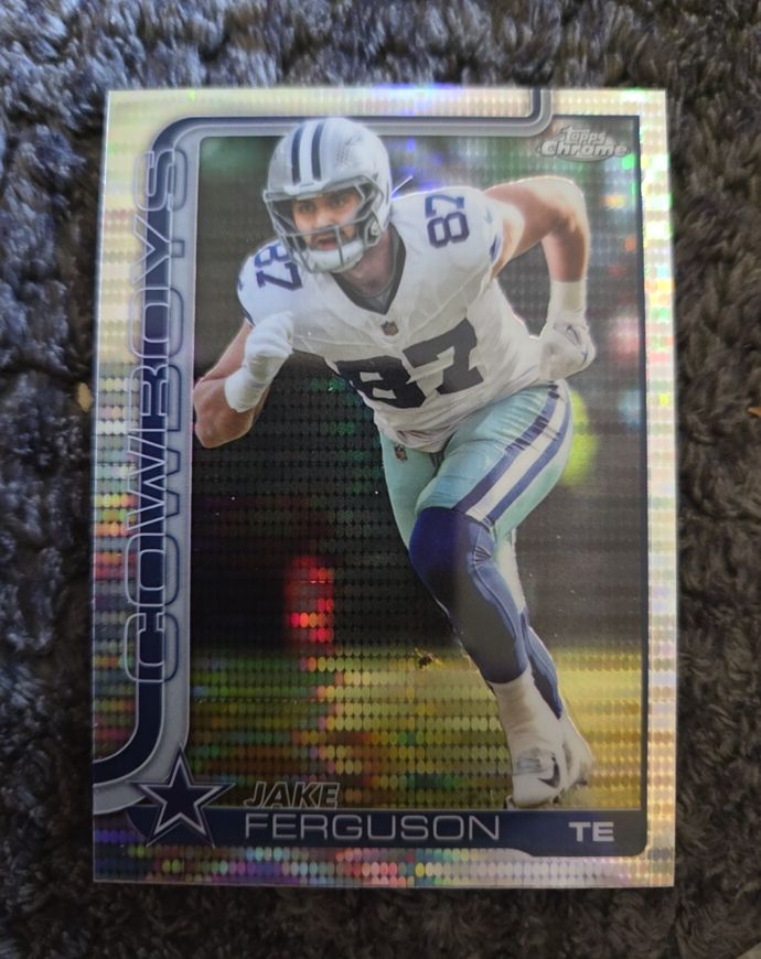 2025 Topps Chrome #75 Jake Ferguson — front