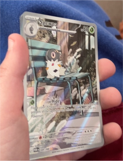 2026 Pokémon #089 Spewpa — front