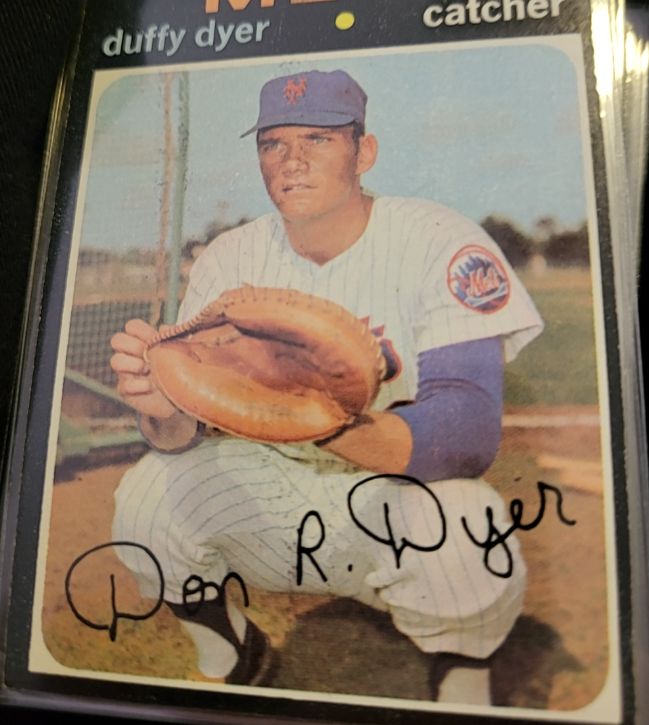 1971 Topps #136 Duffy Dyer — front
