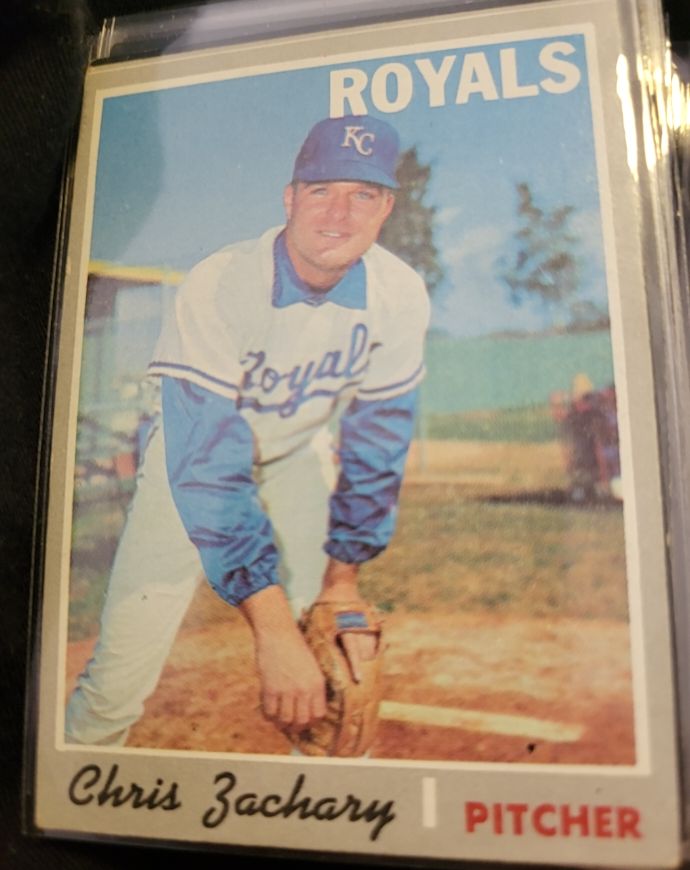 1970 Topps #471 Chris Zachary — front