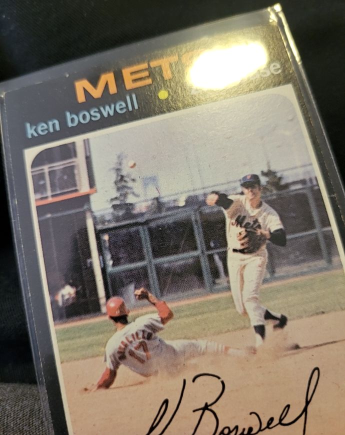 1971 Topps #492 Ken Boswell — front