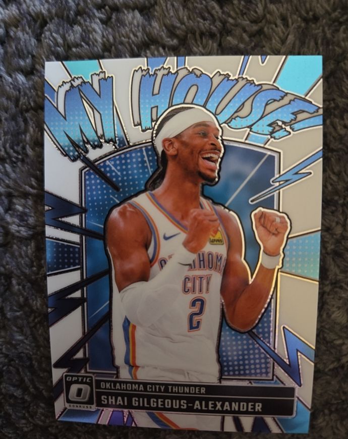 2024-25 Donruss Optic #6 Shai Gilgeous-Alexander My House — front