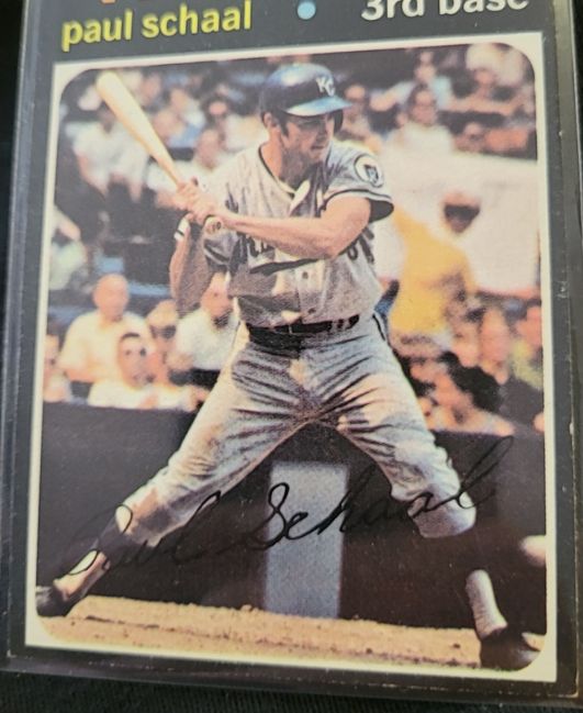 1971 Topps #487 Paul Schaal — front