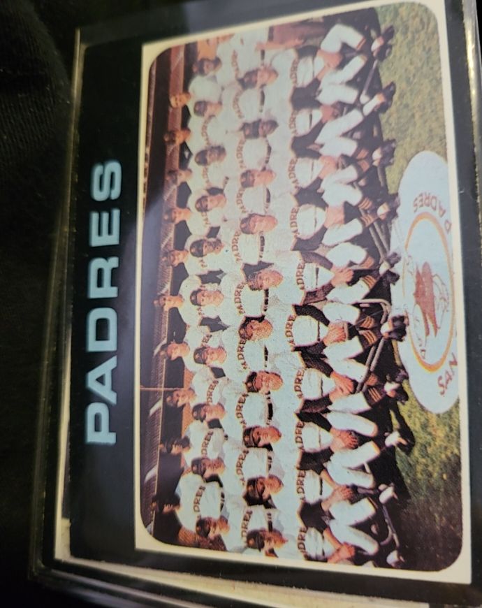 1971 Topps #482 San Diego Padres Team — front