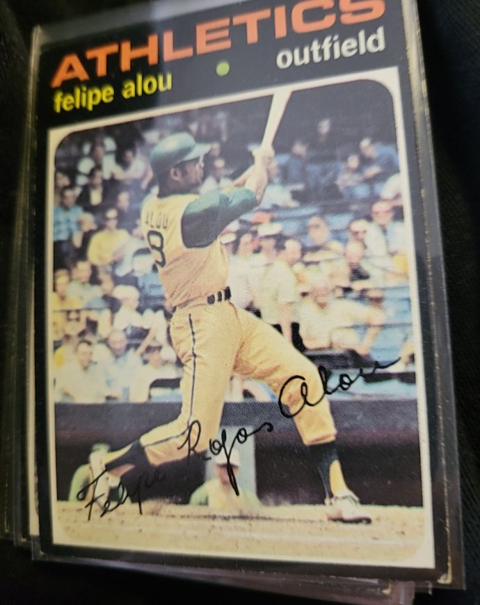 1971 Topps #495 Felipe Alou — front