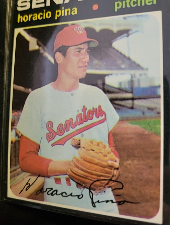 1971 Topps #497 Horacio Pina — front