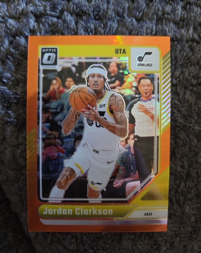 2024-25 Donruss Optic #122 Jordan Clarkson — front