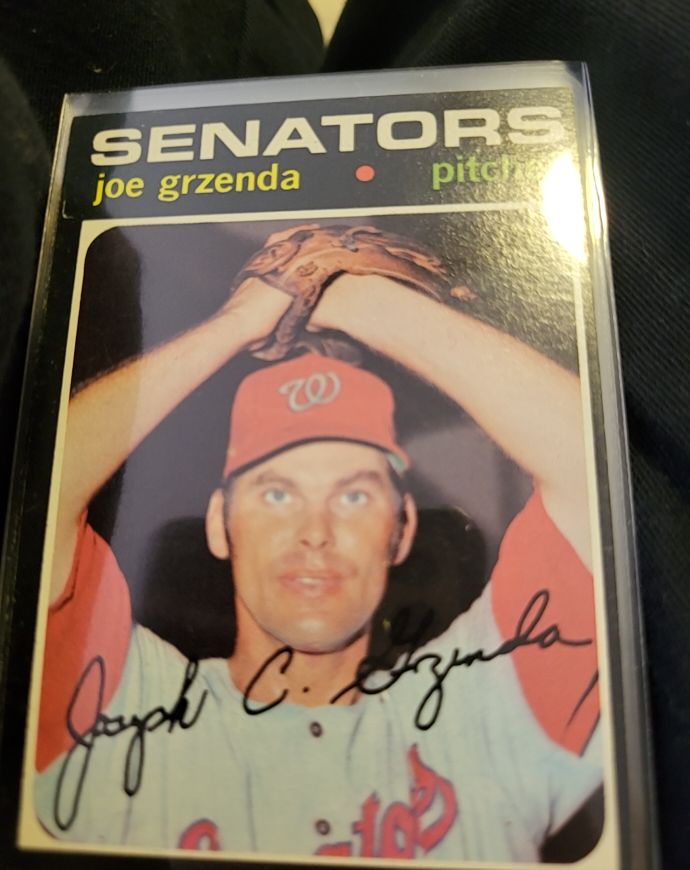 1971 Topps #518 Joe Grzenda — front
