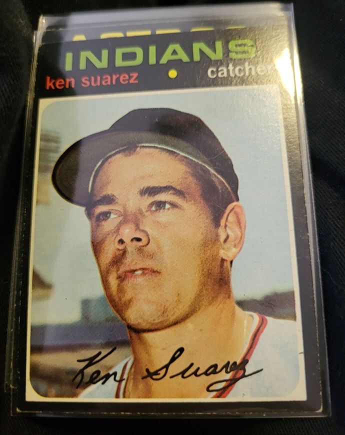 1971 Topps #597 Ken Suarez — front
