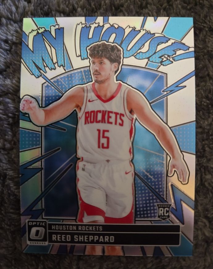 2024-25 Panini Donruss Optic #18 Reed Sheppard — front