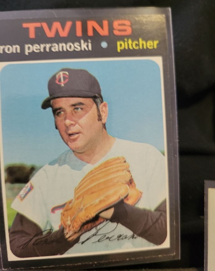 1971 Topps #475 Ron Perranoski Minnesota Twins — front