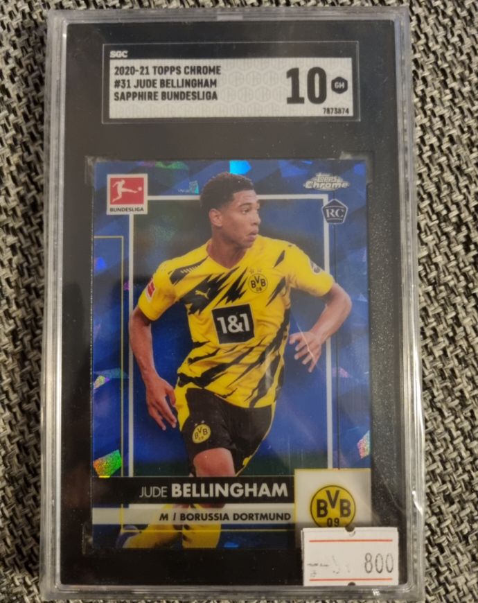 2020-21 Topps Chrome Sapphire Bundesliga #31 Jude Bellingham — front