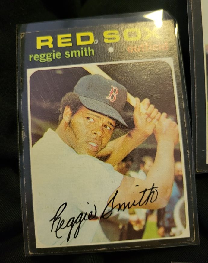 1971 Topps #305 Reggie Smith Boston Red Sox — front