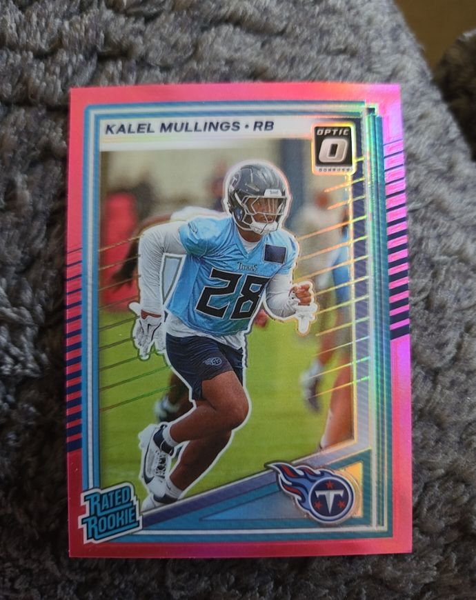 2025 Panini Donruss Optic #378 Kalel Mullings — front
