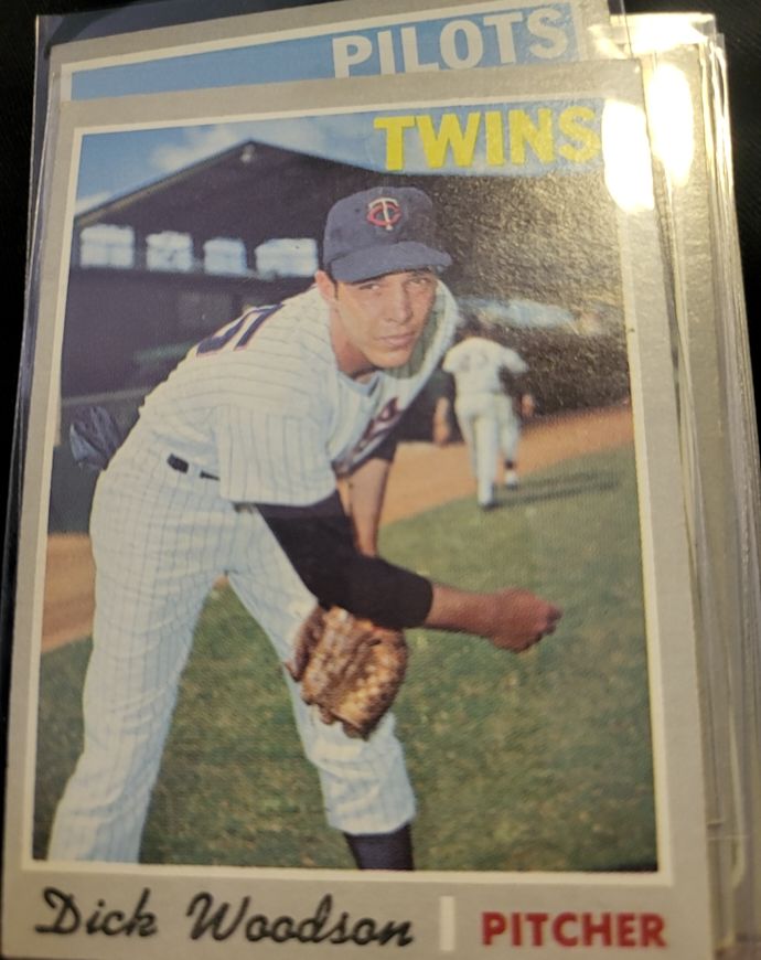 1970 Topps #479 Dick Woodson — front