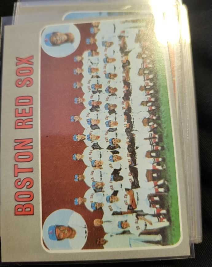 1970 Topps #563 Boston Red Sox Team — front